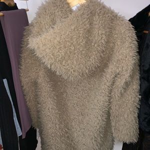 fuzzy teddy bear jacket